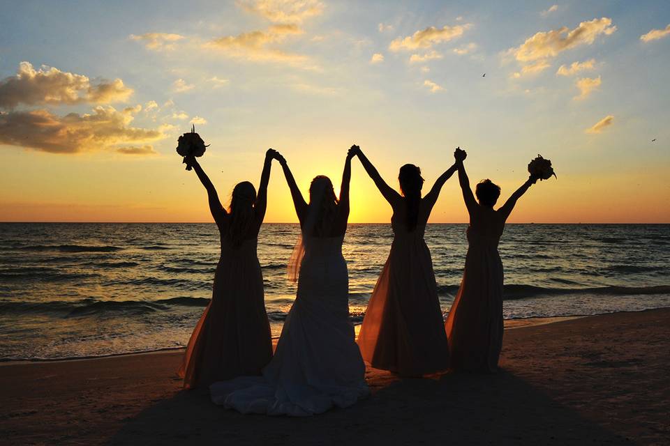 Tradewinds Island Resort Beach Wedding - A Chair Affair, Inc.