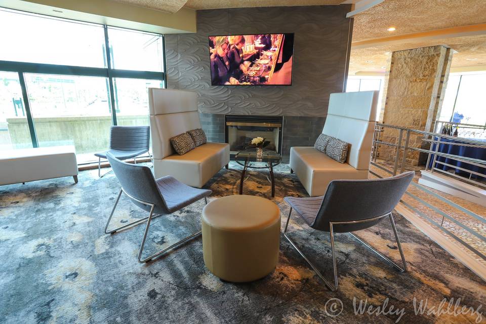 Coast | Cozy Fireplace Lounge