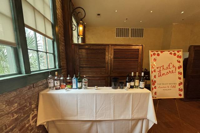 Bar Setup