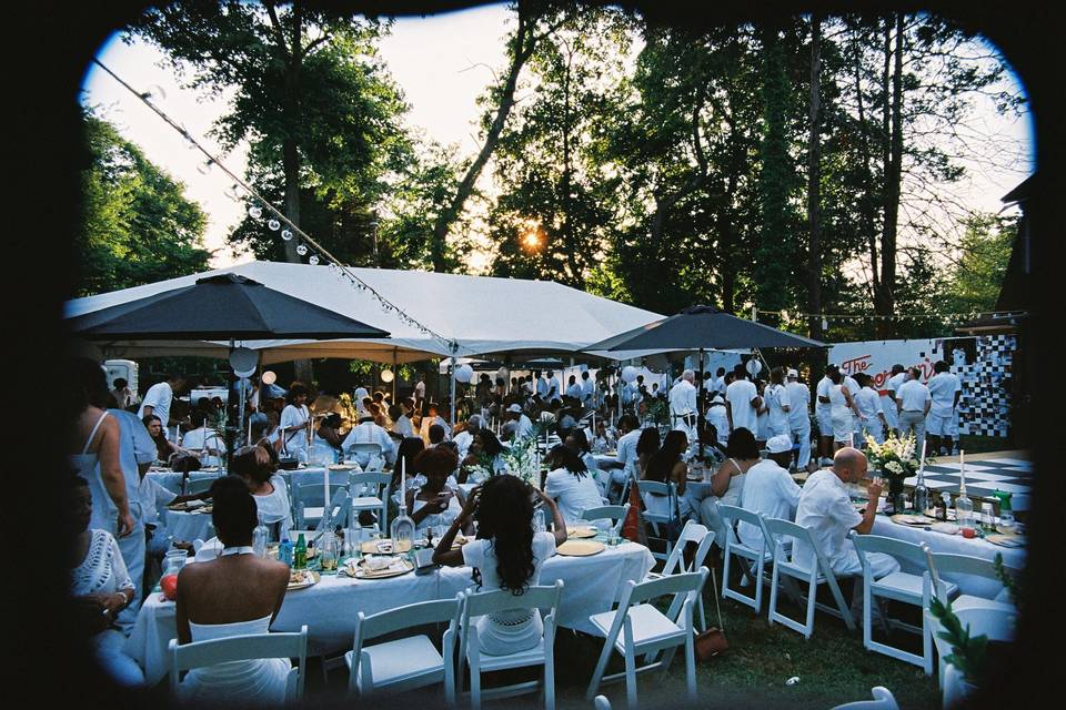 Backyard wedding