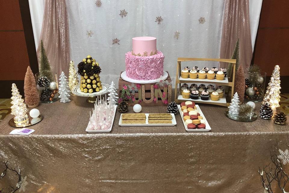 Birthday party arrangement