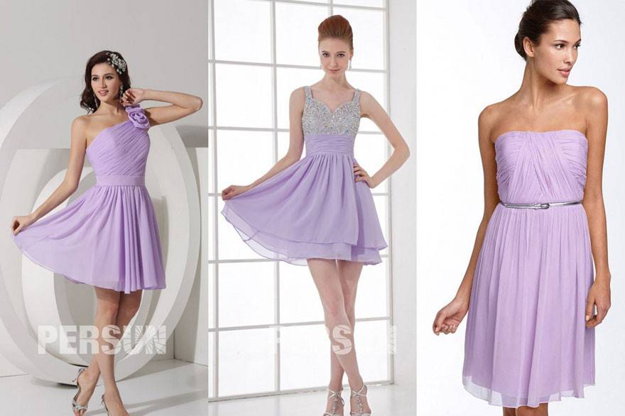 Purple short bridesmaid dresses on http://www.dressesmallau.com