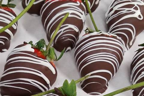Valentines strawberries