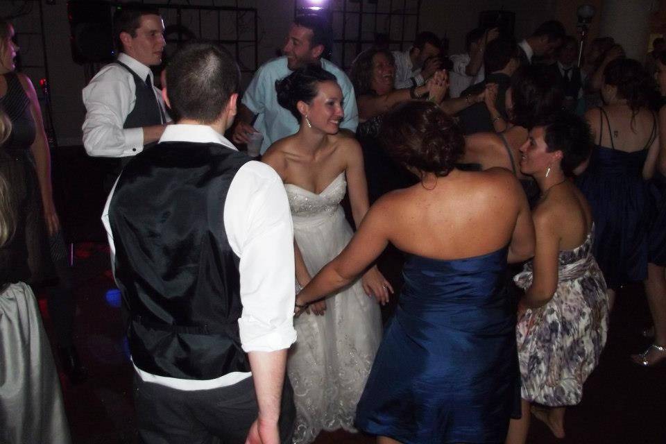 The dance floor