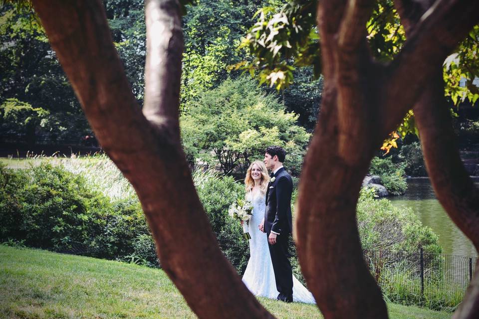 Wedding in the park