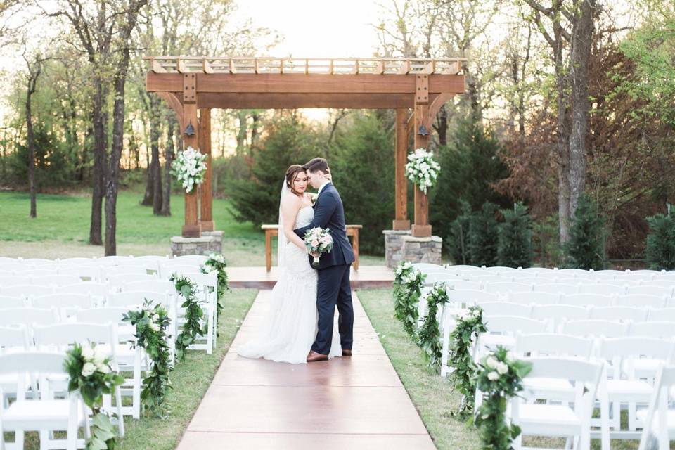 Ceremony with a view