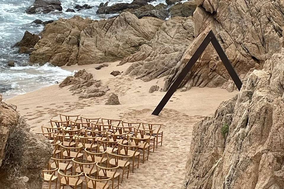 Wedding Private Beach Los Cabo