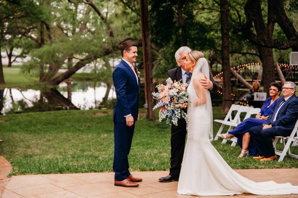 Bride and Father of the Bride