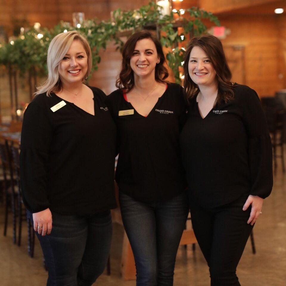 Crystal, Katie, and Heather