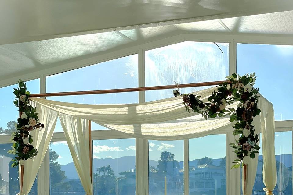 Indoor Sunset View