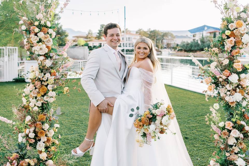 Couple at Ceremony