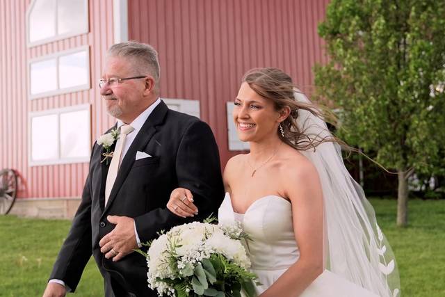 Bride Walking Down the Aisle