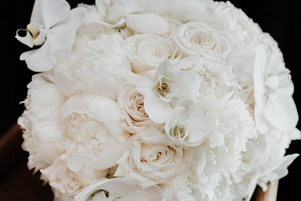A white bouquet