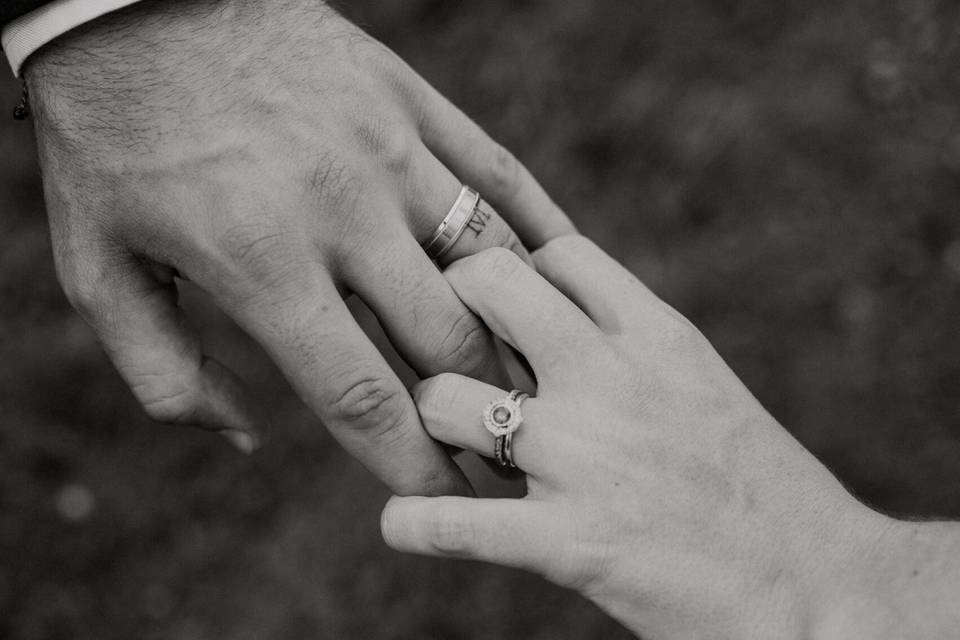 Wedding Holding Hands