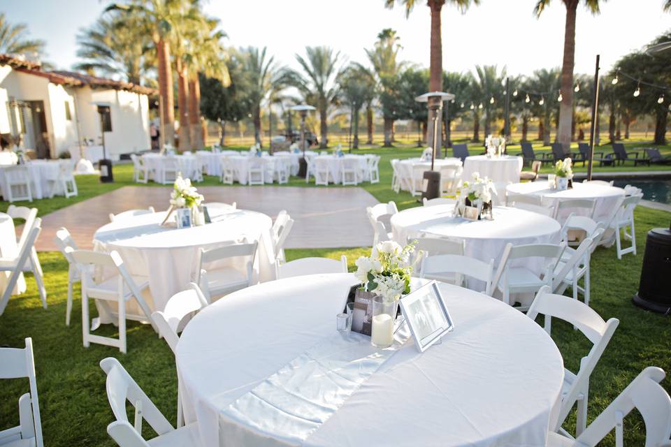Reception setup
