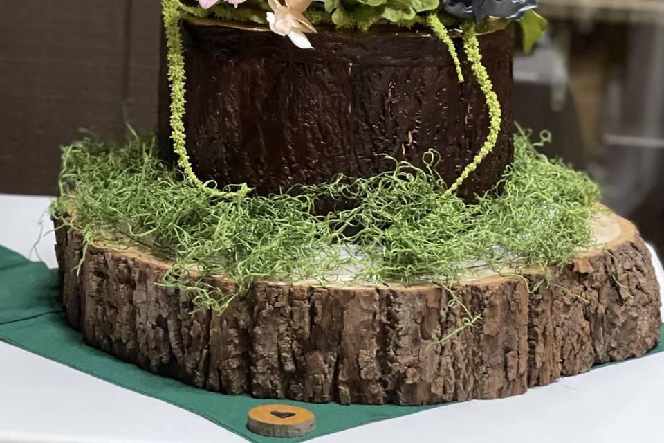 Enchanted Forest - Vegan cake