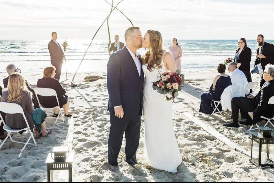 Beach wedding