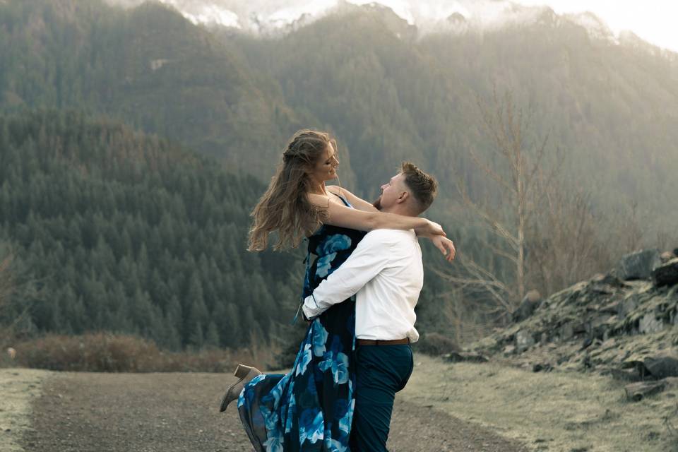 A happy couple