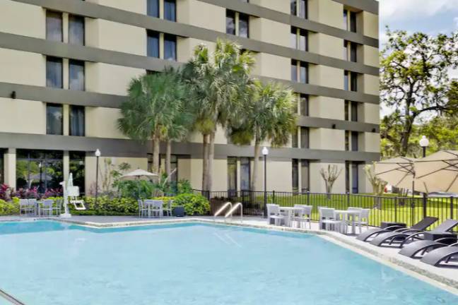 Outdoor pool