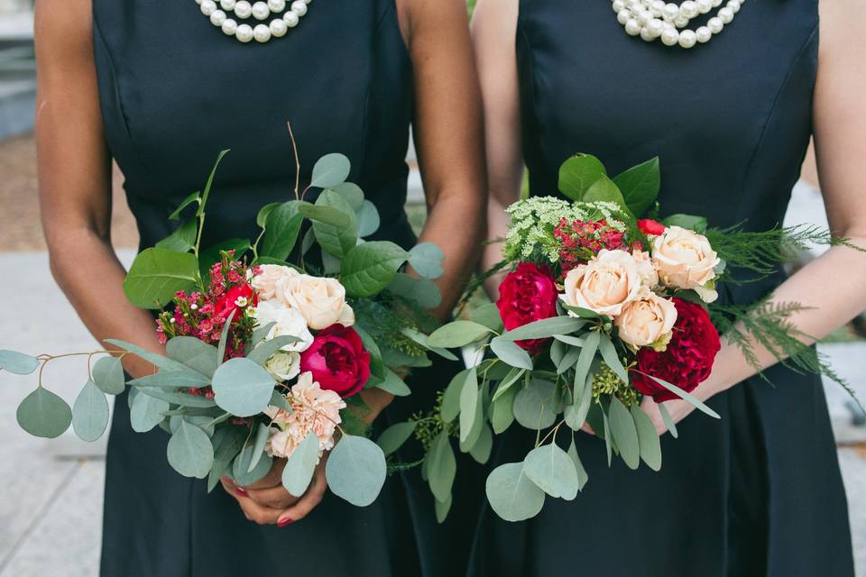 Bridesmaid flowers