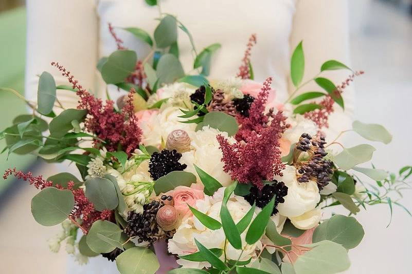 Beautiful bouquet - City Hall Wedding Photography