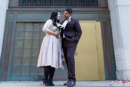 City Hall Wedding Photography