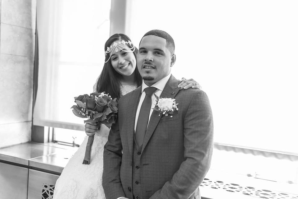 Newlyweds - City Hall Wedding Photography