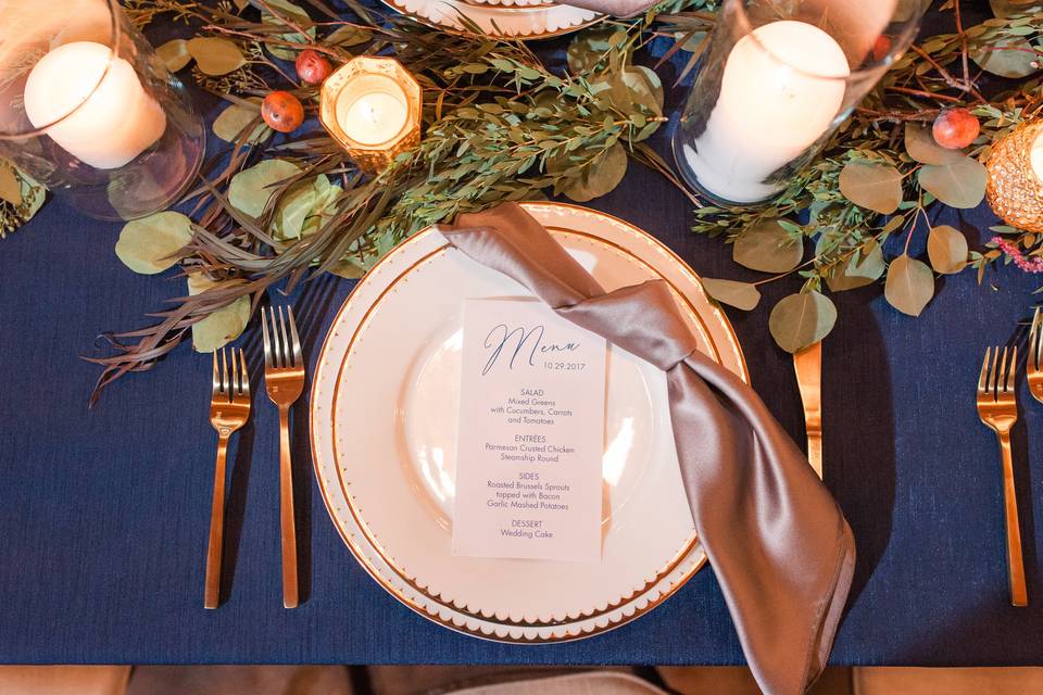 Dining layout