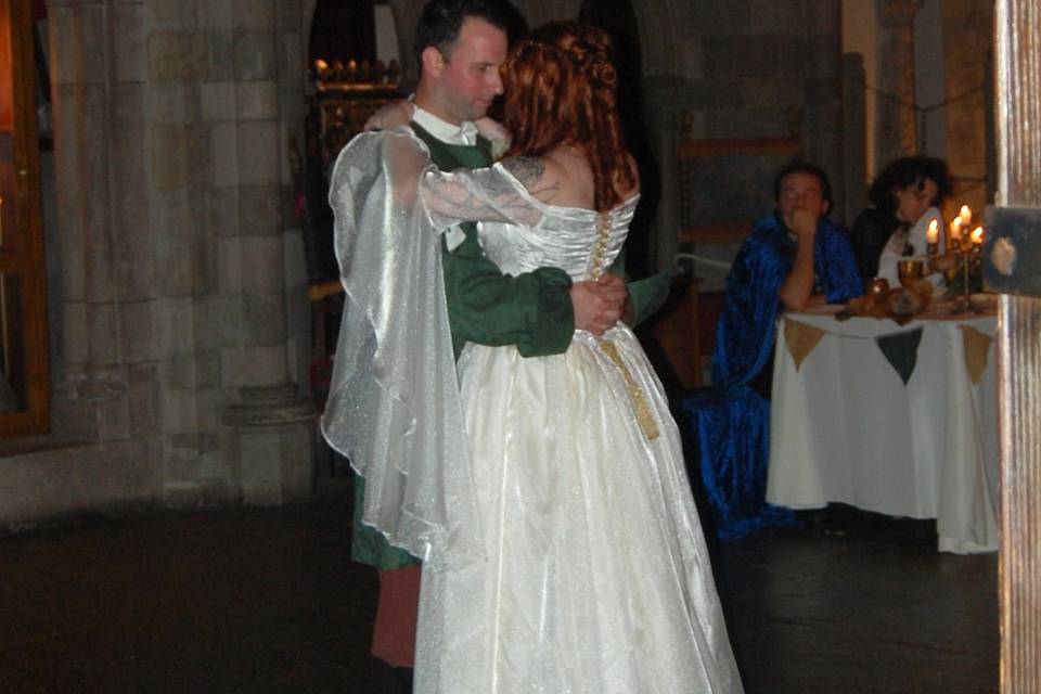 Couple dancing