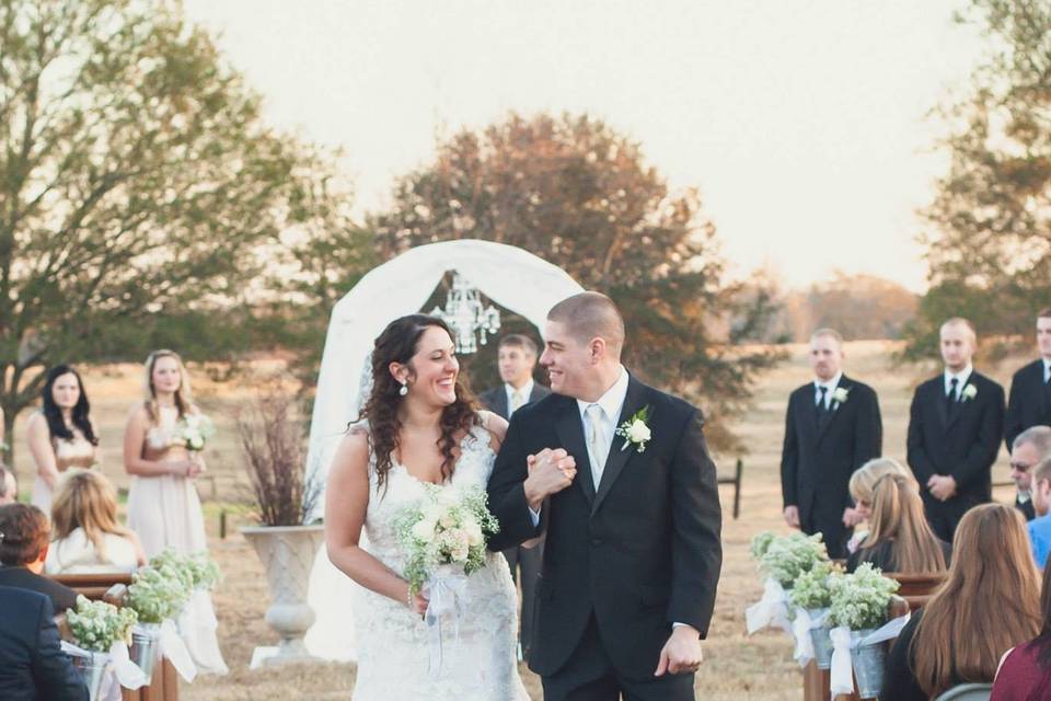 Wedding kiss