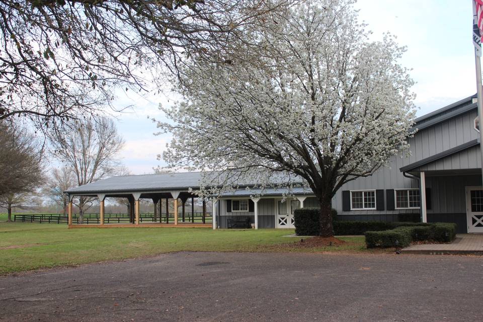 Side pavilion