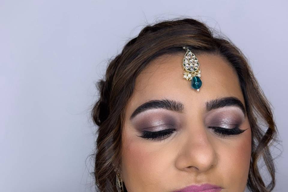 Indian Bridesmaid Makeup