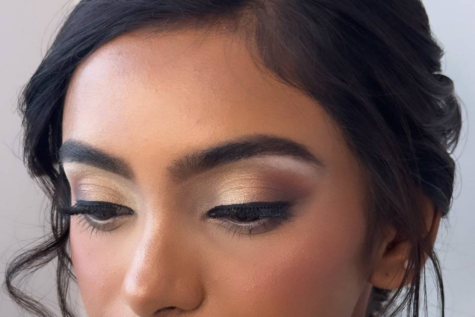 Indian Bridesmaid Makeup