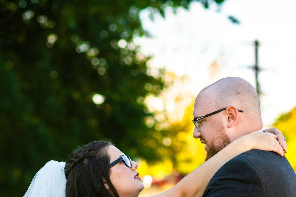 Newlywed dance