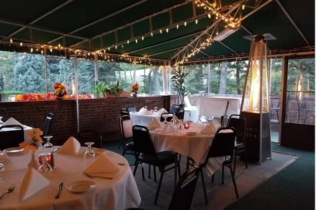 Dining under the lights