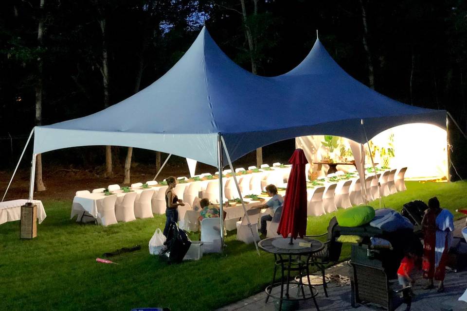 LIT Tents for summer nights