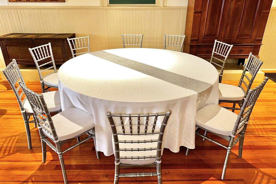 Silver Chiavari Chairs