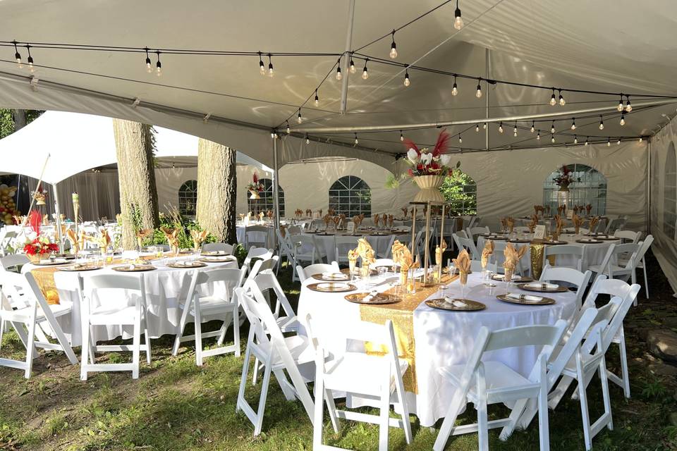 80 Guests Summer Tent Package