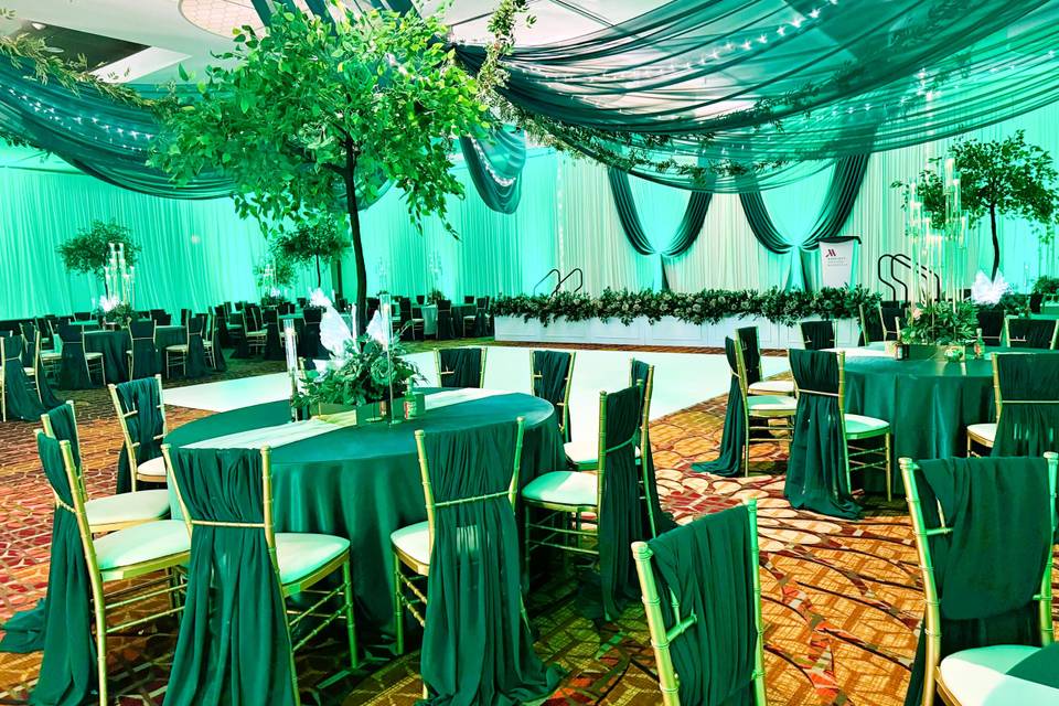 Full Grand Draped Ceiling
