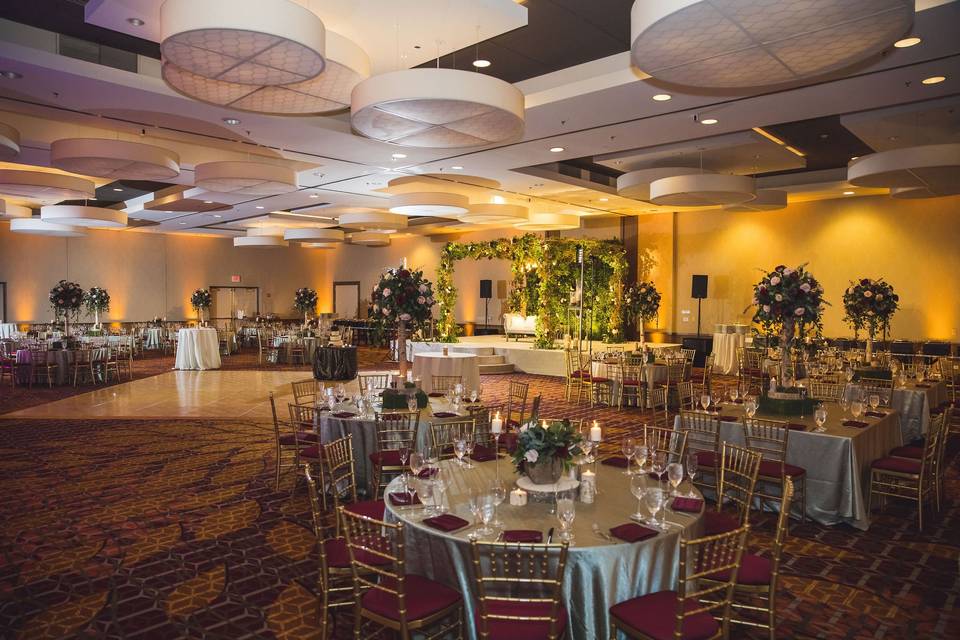 Reception layout