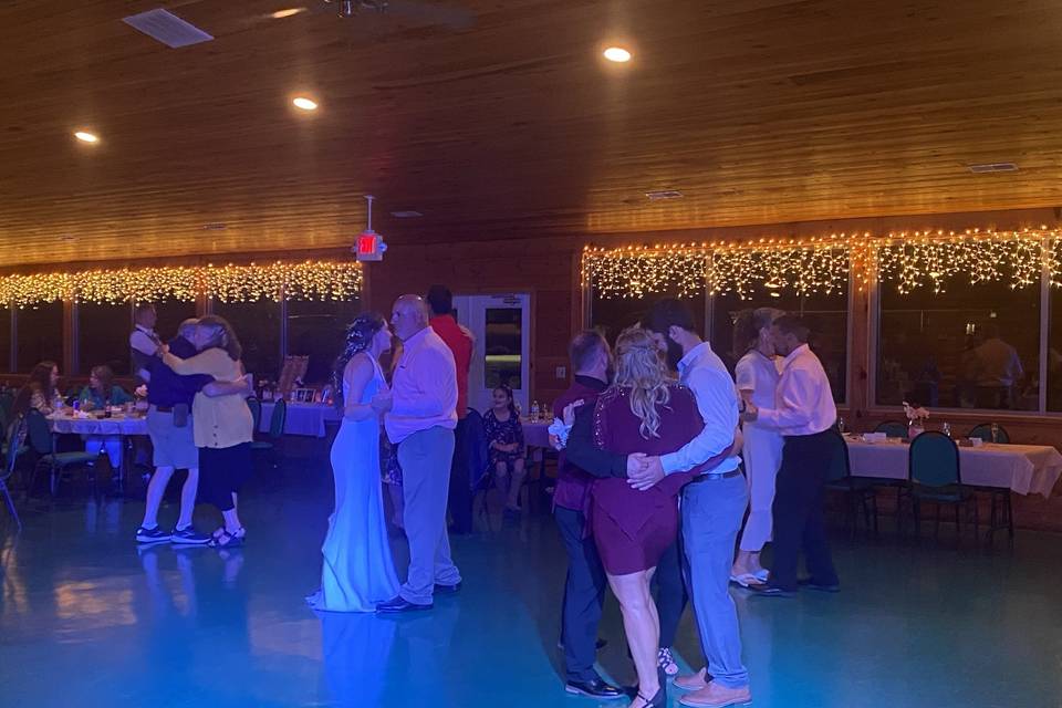 Slow dance with newlyweds