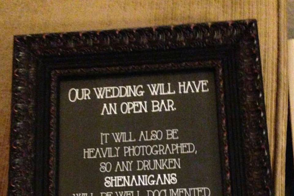 Wedding quotation