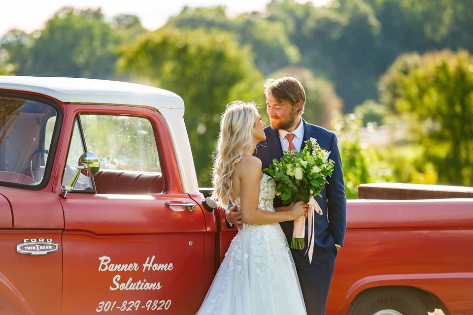 The newlyweds - Ben Lausch Photography