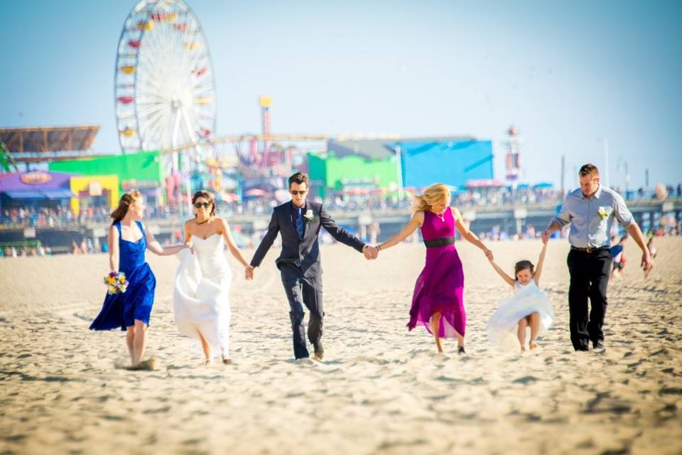 Los Angeles Beach Weddings
