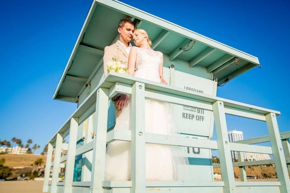 Los Angeles Beach Weddings