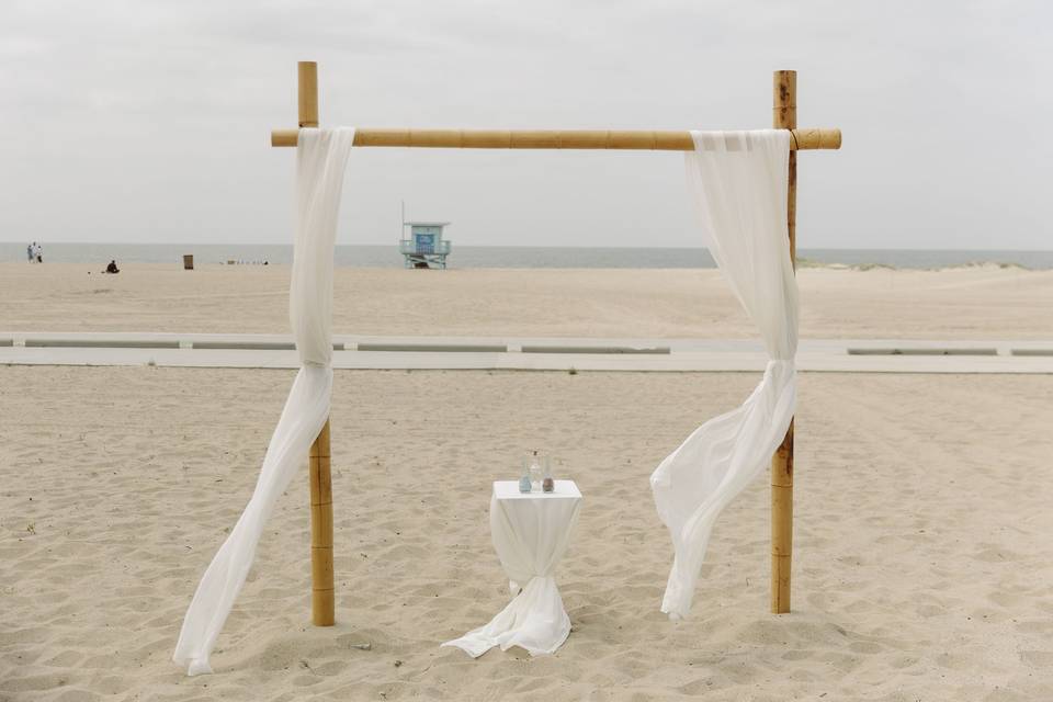 Los Angeles Beach Weddings
