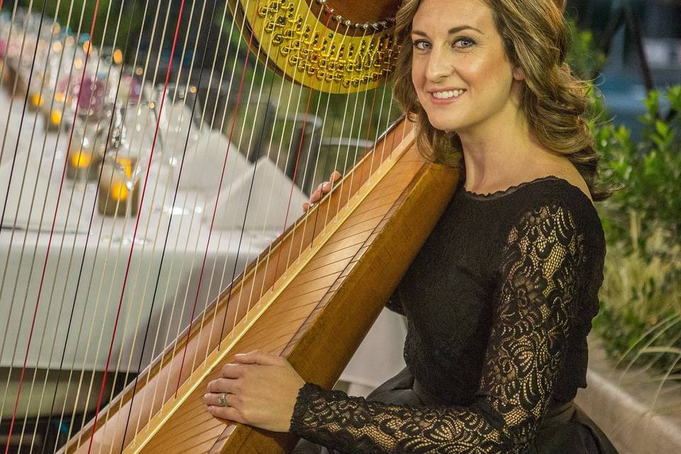 Lauren C. Sharkey, Harpist