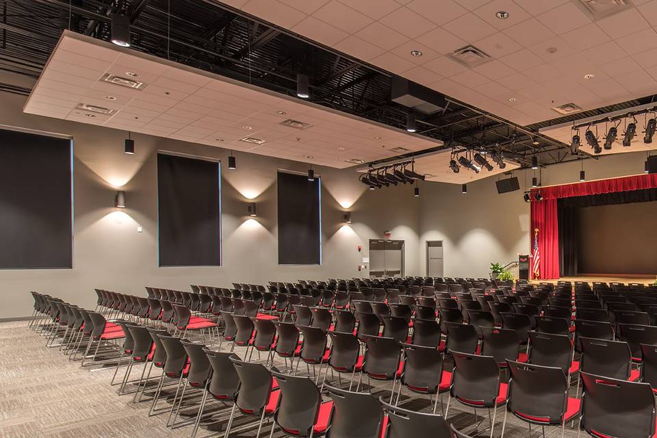 Theatre style setting in Auditorium.