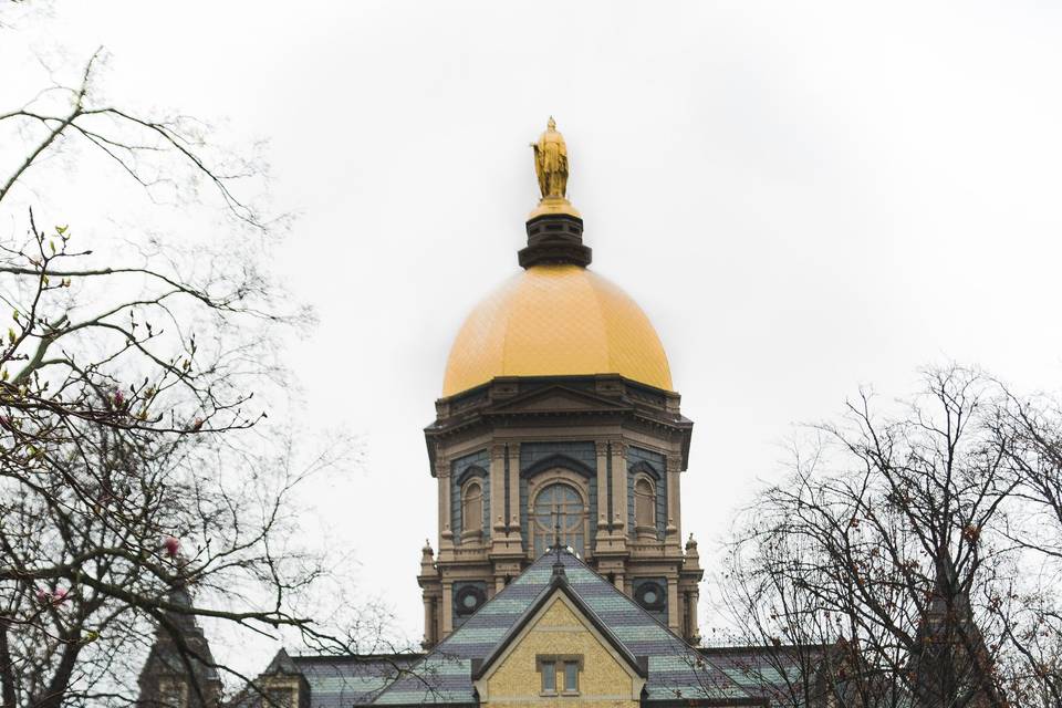 Notre Dame Wedding