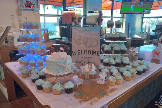 Signature dessert set up